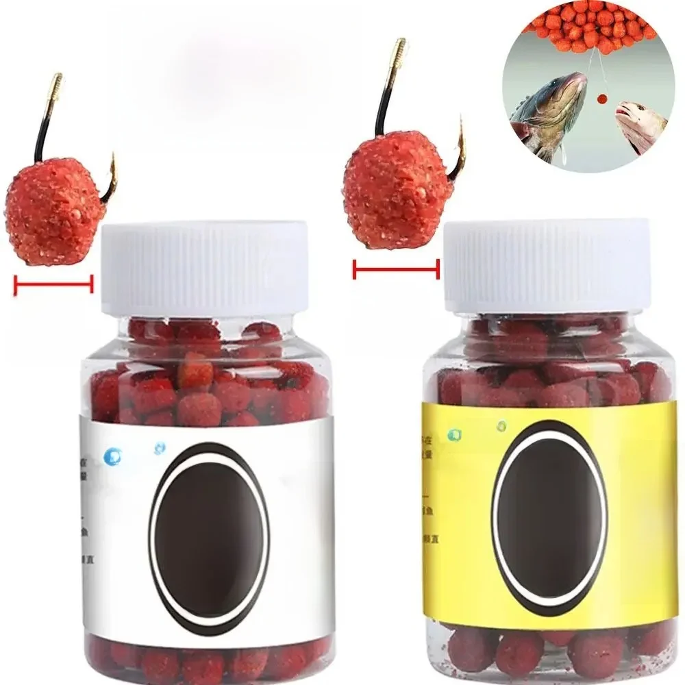 Leurre de pêche à odeur de ver, appâts à manivelle durables, hameçons concentrés, appâts artificiels pop-up, appâts souples