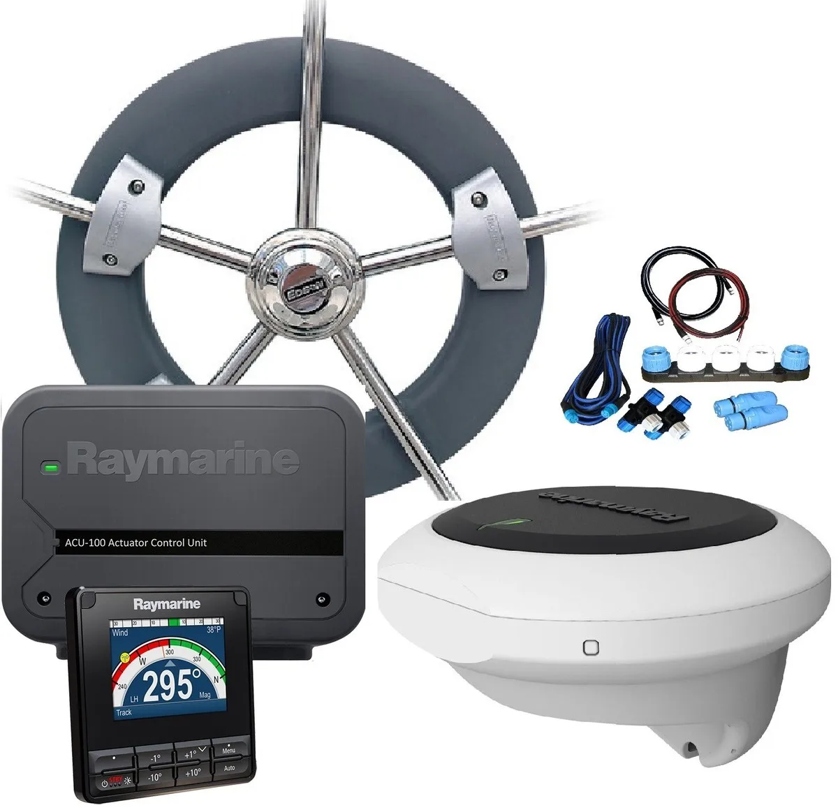 

БЫСТРАЯ ПРОДАЖА НОВОГО автопилота Raymarine EV100 Wheel Evolution отBuyIte Мгновенная доставка