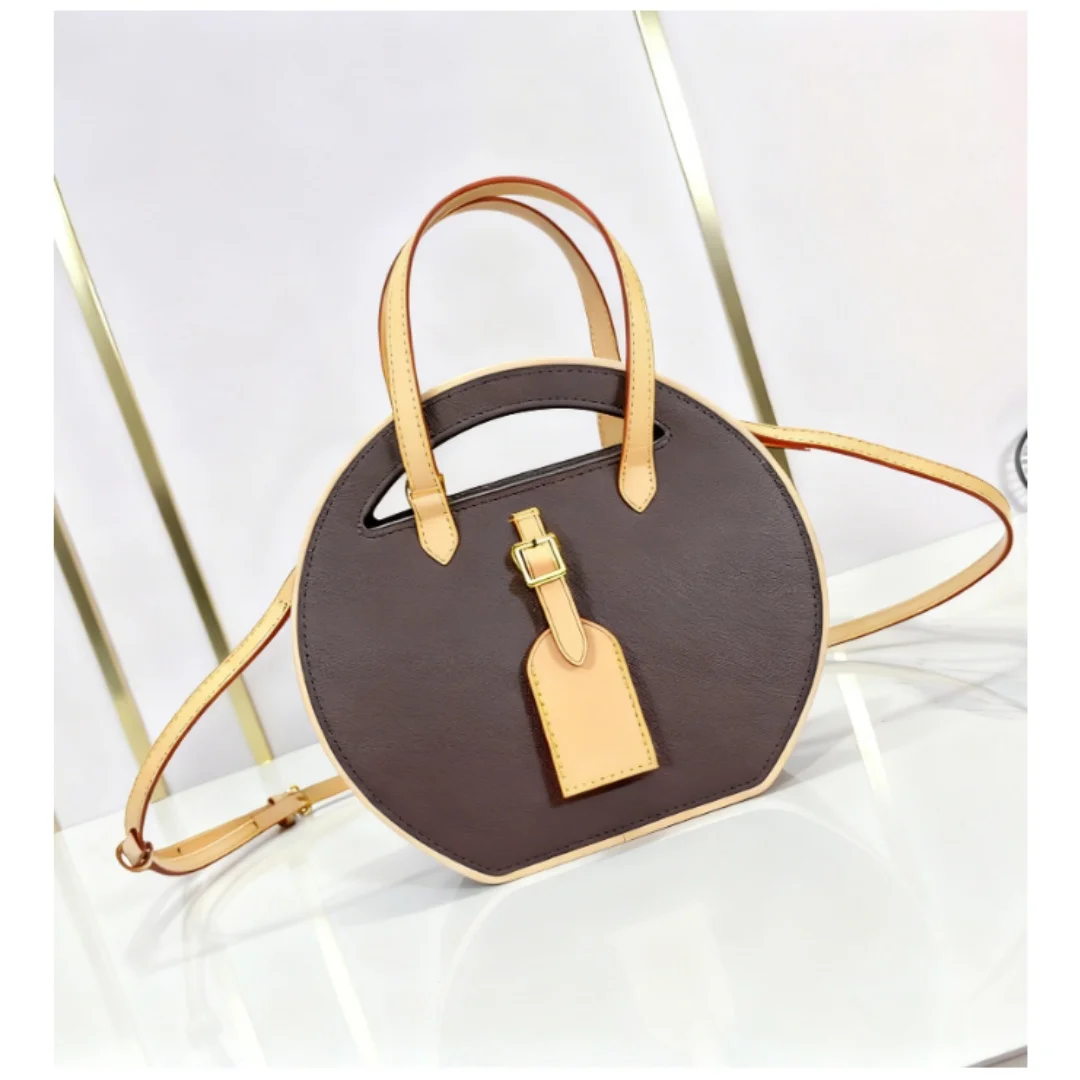

2025 Women's New Style Fashion-Comfy Letter-Printed Round Crossbody Handbag