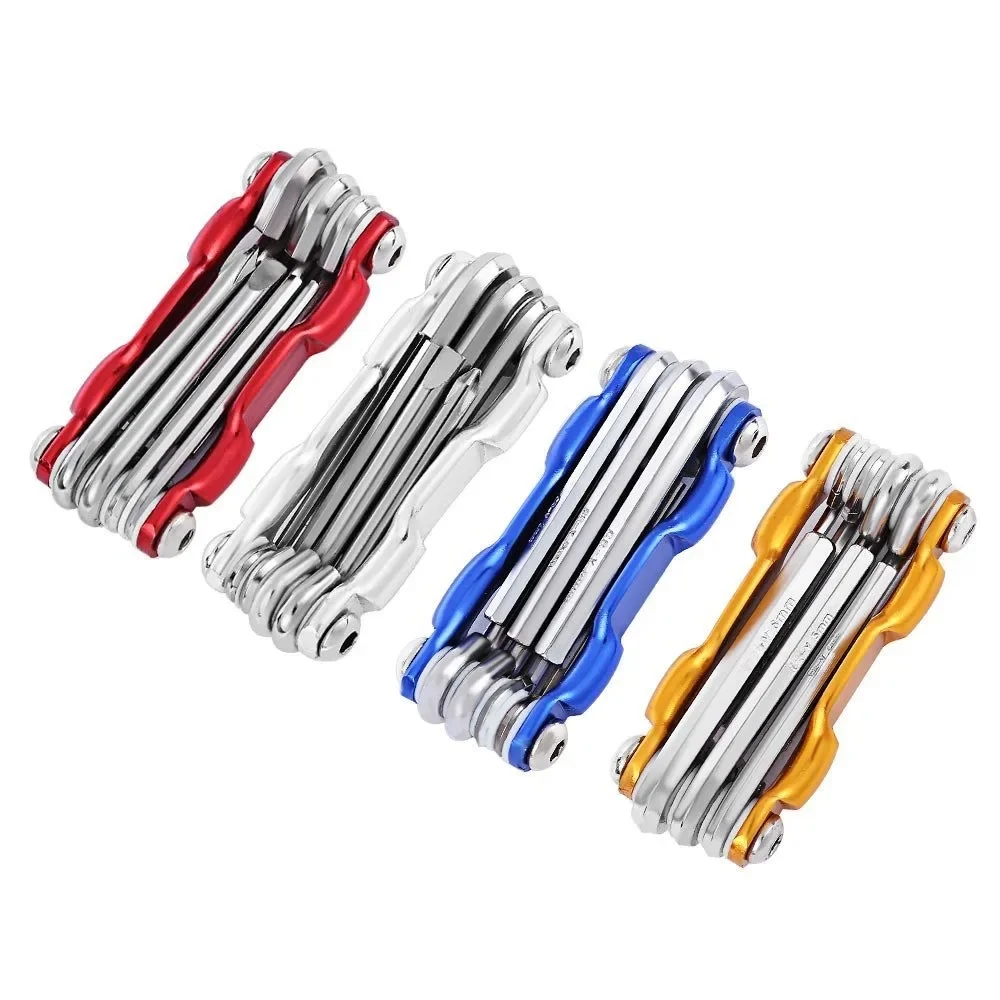 AliExpress NONE Lightweight Portable 7 in 1 Mountain Bike Cycling Multi Repair Tools Kit Bicycle Repaire Set Spoke Hex Allen Wrench Screwdrivers