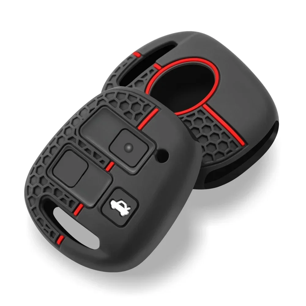 Housse de clé de voiture en Silicone, 2 ou 3 boutons, pour Toyota FJ Cruiser Land 2008 – 2014 Yaris Echo pour Lexus ES GS LS IS RX SC LX RX400h