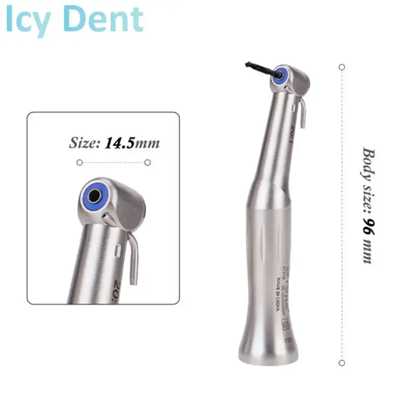 Dental Implant Handpiece 20:1 Contra Angle Handpiece Green Ring Low Speed For Implant