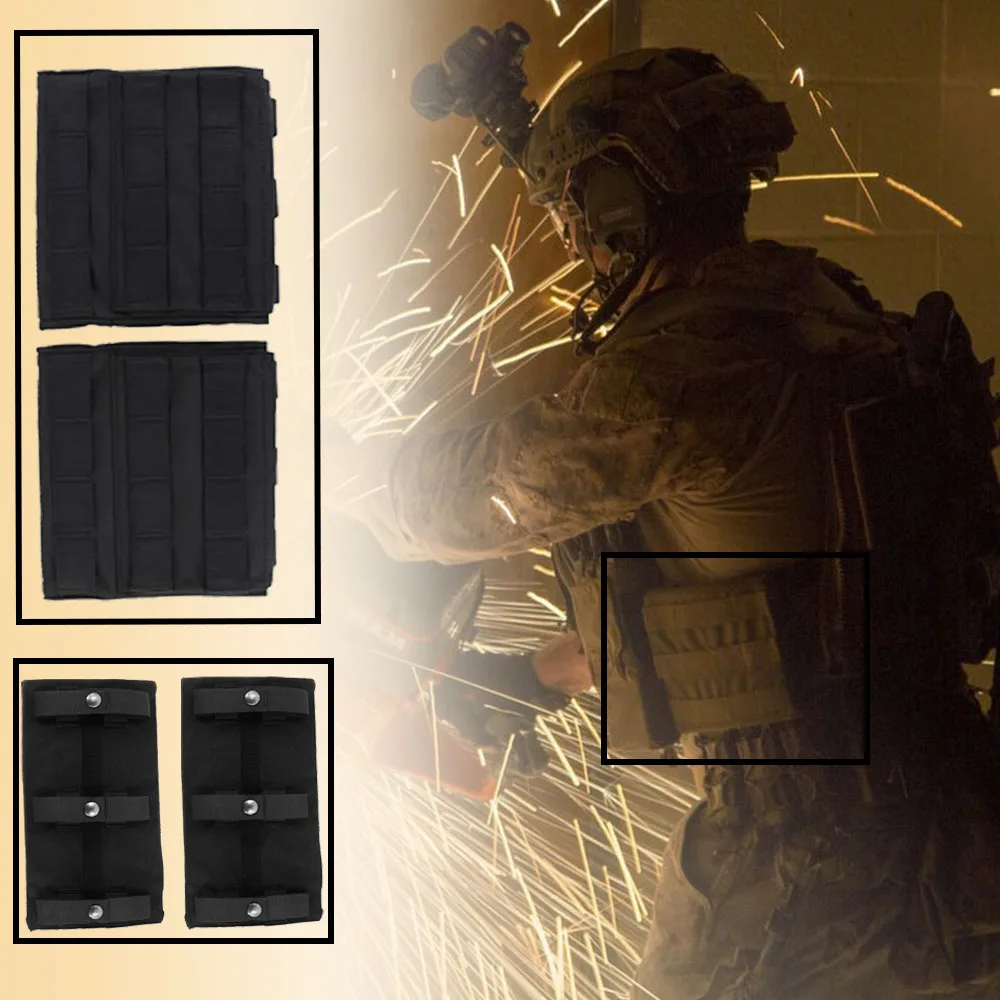 Tactical Side Armor Extension Panel Bag, Hunting Combat Vest Waist Protection Patch for Airsoft Shooting Combat Gear Accessories