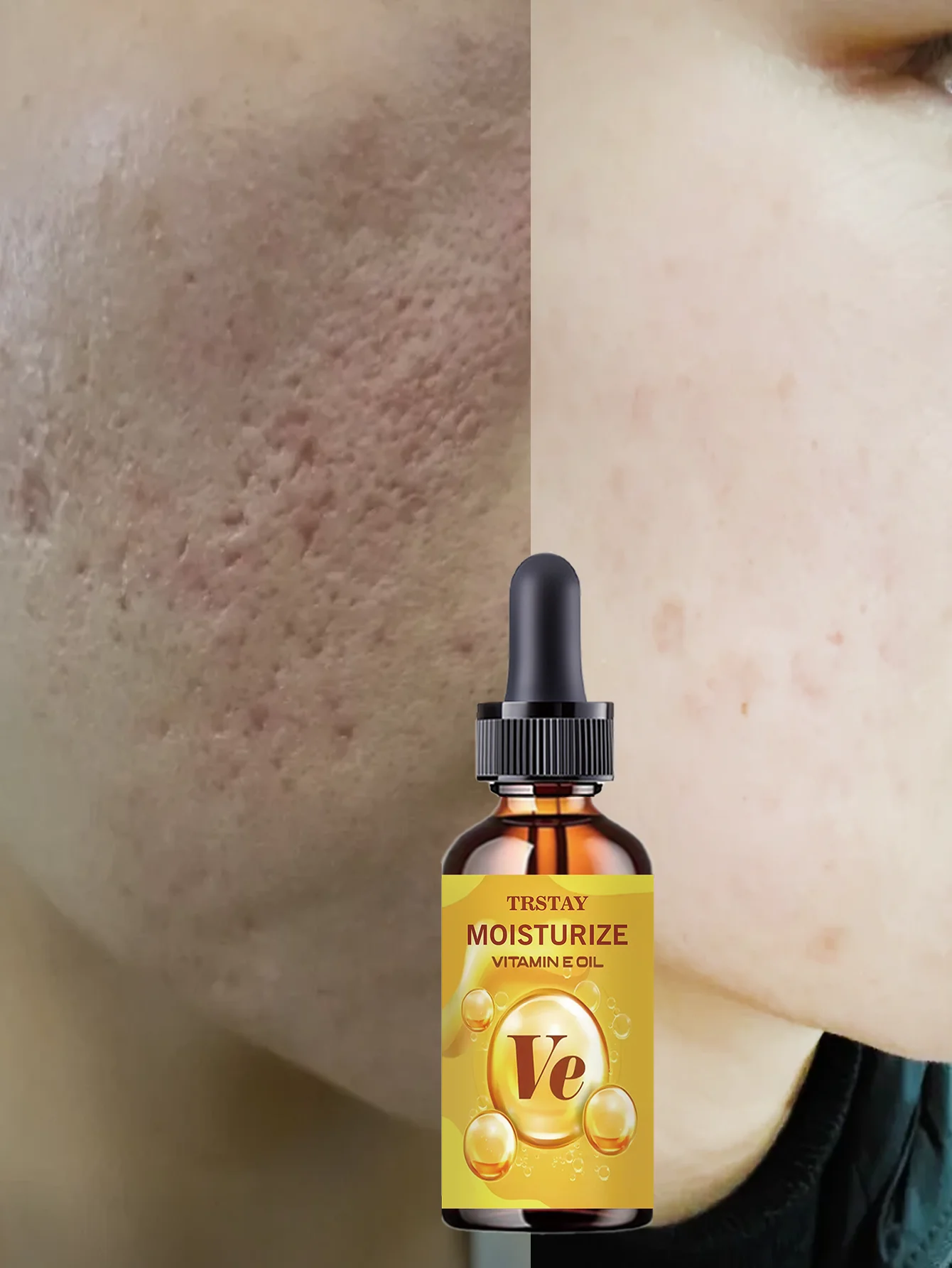 Hydrating Brightening Serum for Large Pores Smooth Petal Like Skin Enhances Radiance Moisture Retention Youthful Glow Flawless S