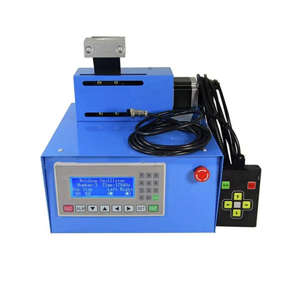 Automatic Welding Oscillator Controls PLC Controlled Motorized Mechanism Linear Type