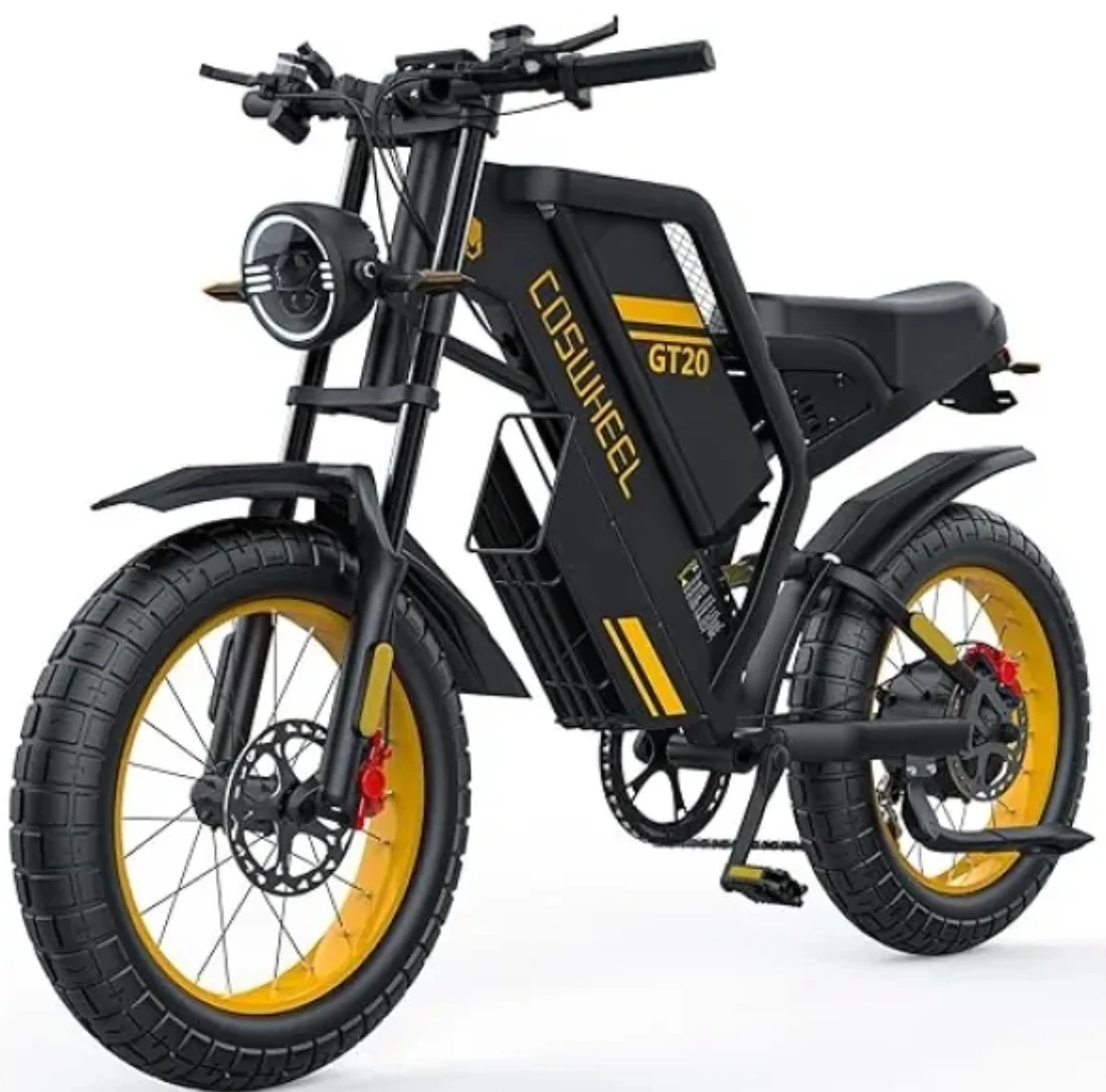 

XMAS TOP SALES COSWHEEL GT20 PRO Dual Battery Fatbike Eu Us Warehouse Fast Ebike Ready Stock Dual Motor Bike 3000w 50km