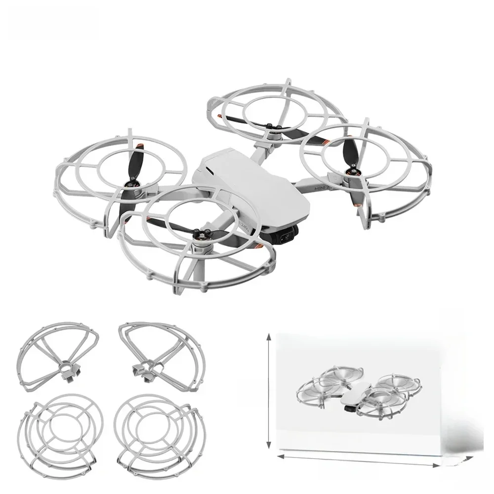 BRDRC Osłona śmigła dla DJI Mini 4K/Mini 2/Mavic Mini 1/SE Rekwizyty z szybkozłączką Osłona wentylatora skrzydłowego Dwa tryby Klatka Akcesoria do dronów — zdjęcie produktu 7