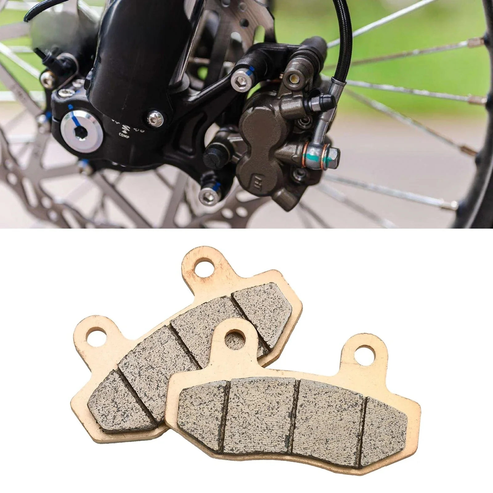 AliExpress Electric Bike Motorcycle Front And Rear Brake Pads OEM Original Copper Based Sintering Enduro For Surron Sur-Ron Ultra Bee Parts