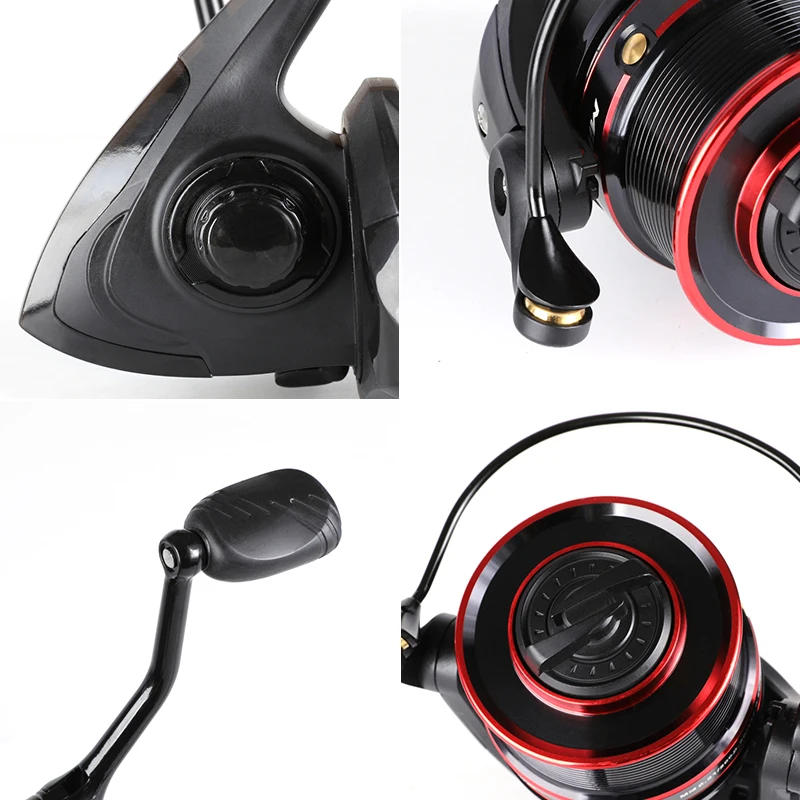 MIFINE KUDO Spinning Reel 10kg Max Drag Shallow/Deep Metal Spool 4.7:1 6+1BB Slow Pitch Reel Saltwater Wheel Fishing Accessories view 6