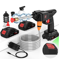 200W 70BAR Cordless High Pressure Wash Spray Water Gun Car Wash Pressure Water washing Machine 21V Lithium Battery