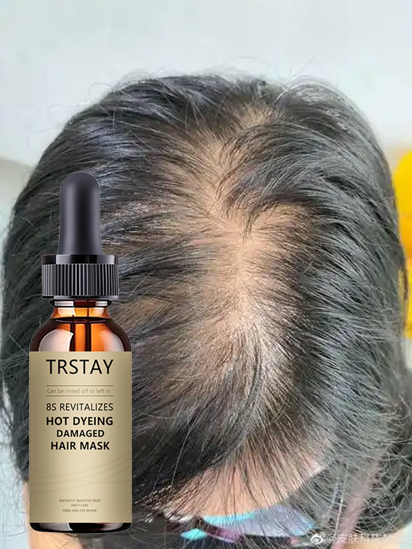 Moisturizing Keratin Repair Essence for Dry Hair Deep Nourishment Strengthens Restores Silky Shine Promotes Healthy Hair Growth - Image 2