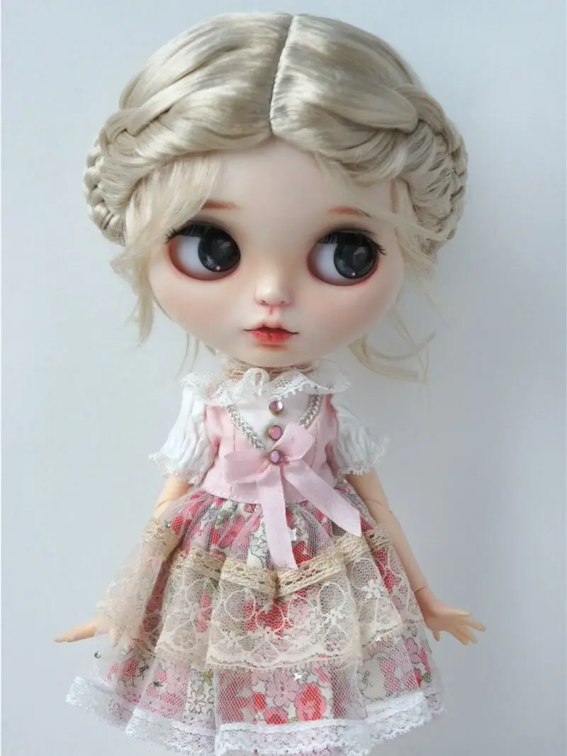 JD177 All Sizes Fashion BJD Wig Ballet Synthetic Mohair Hair Suit For Tiny Lati YOSD MSD SD Soft Wholesale Wigs