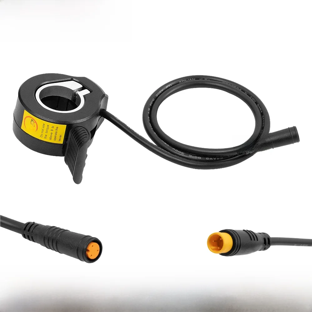 AliExpress 130X Electric bike Thumb Throttle Accelerator 3 Pin Waterproof Connector for BAFANG BBSHD BBS01 BBS02 E-Bike Accessorie