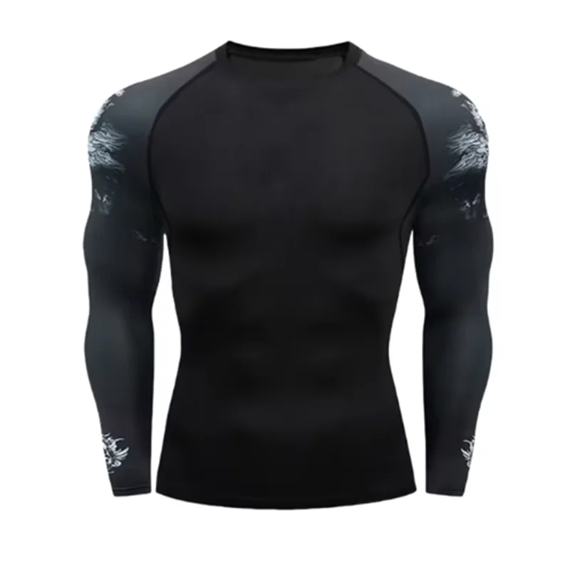 Winter Top Quality New Thermal Underwear Men Underwear Tops Compression Causal Sweat Quick Dry Thermo Underwear Men Clothing