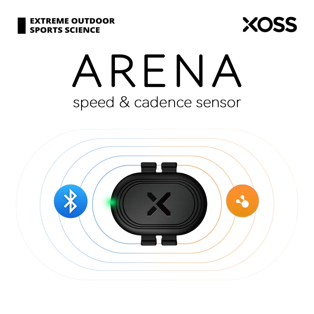 XOSS ARENA Snelheid Cadanssensor Fietscomputer Snelheidsmeter ANT + Bluetooth Racefiets MTB voor iGPSPORT Bryton Cycplus