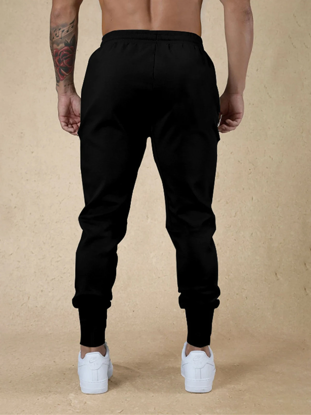 Black Men Sports Pants Running Trousers Workout Jogging Long Pants Gym Sport Joggers for Men Fitness Sweatpants Tracksuits - Image 4