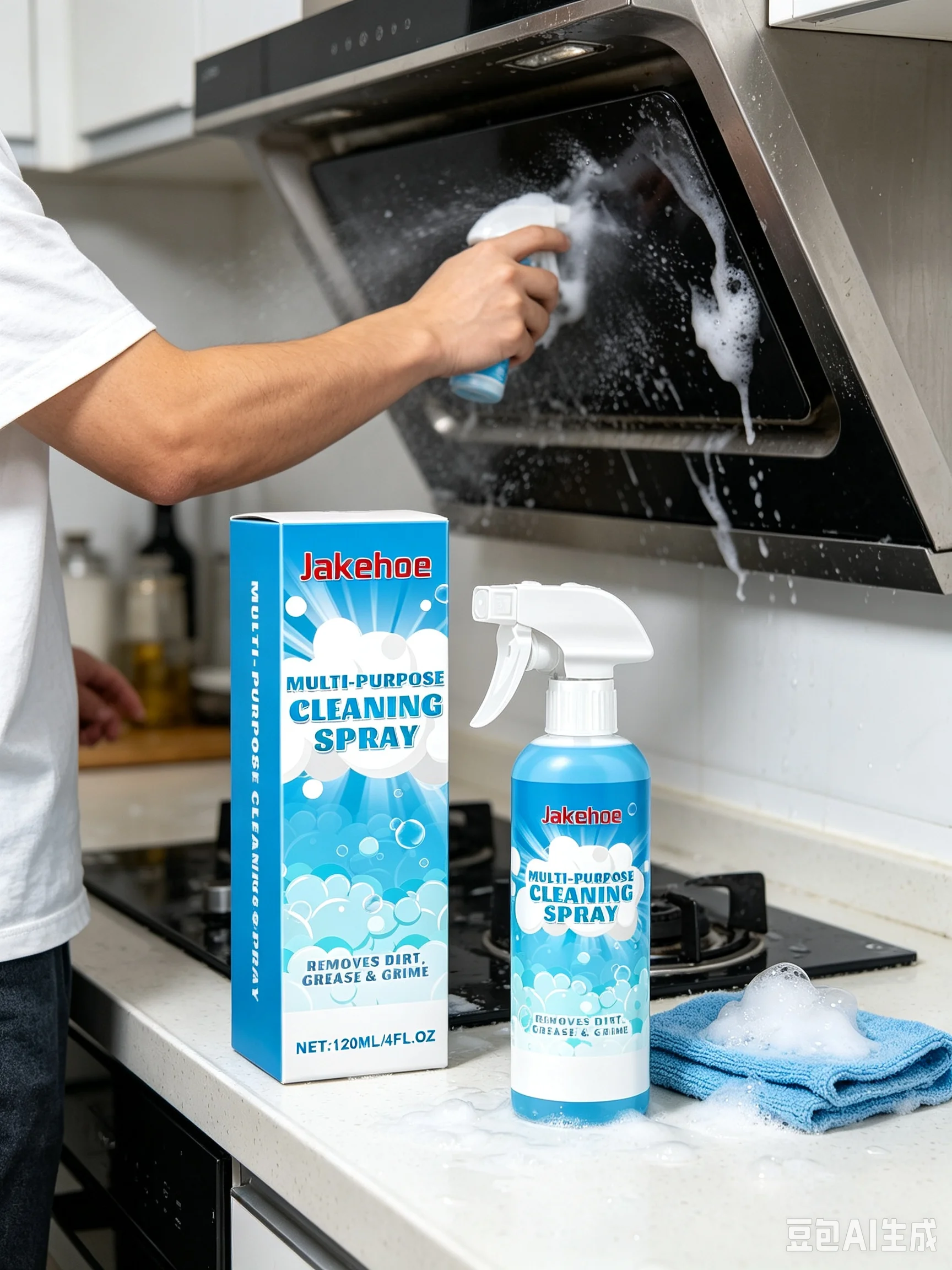 Jakehoe Multi Purpose Cleaner Remove Stubborn Dirt Residue Free Restore Brightness Protect Furniture Finish Household Cleaner