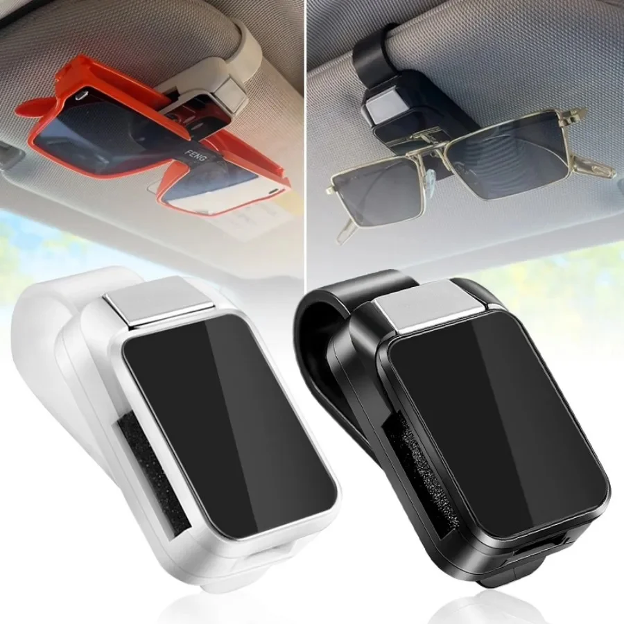 Clip de lunettes de voiture, pare-soleil de voiture, Clip de cintre automobile, Clips de montage de carte de billet, supports de lunettes de soleil pour accessoires de voiture