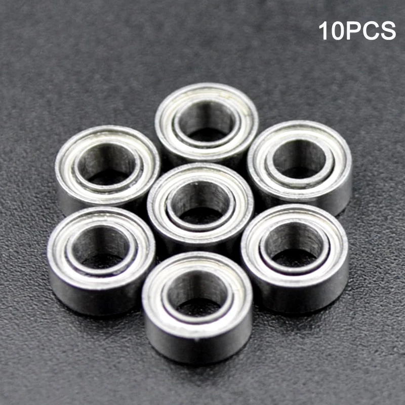 10pcs MR63 ZZ 3*6*2.5mm High Speed 0630 Miniature Bearing MR63ZZ Micro Ball Bearings