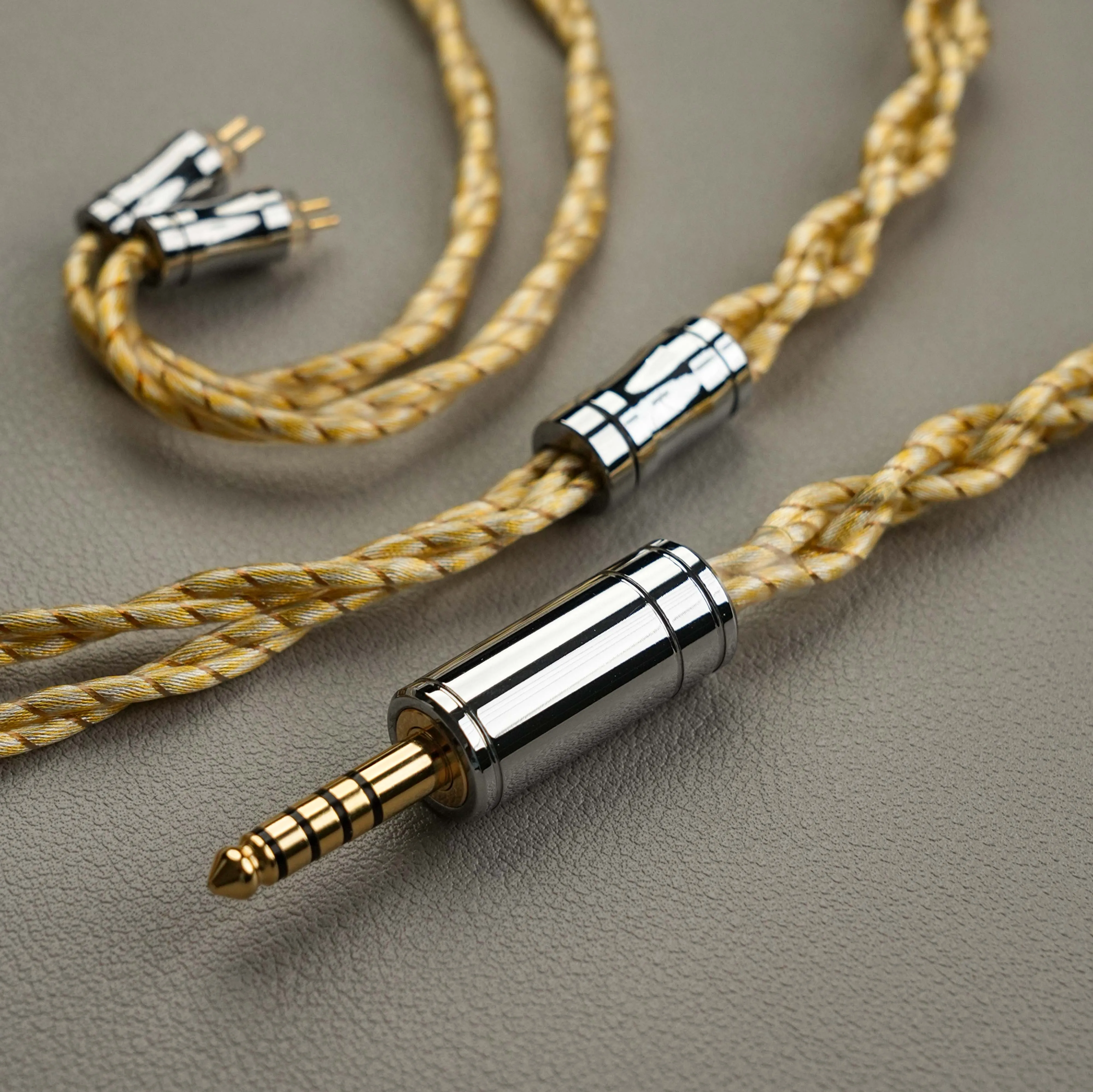 Culemi-15 Aurora 4-Kern-Upgrade-Kopfhörerkabel mit 3,5/2,5/4,4mm MMCX / 0,78mm 2-Pin-Anschlüssen für IEMs – Detail 9