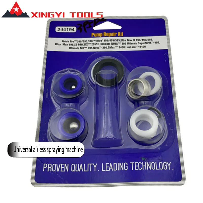 Airless Sprayer Seal Set Paint Sprayer Repair Kits Spare Part Sprayer Seal Pad Easily Use Removed Universal