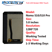 Tested For Nomu S10 LCD Display Touch Screen Digitizer Assembly Phone Parts For Nomu S 10 Screen LCD Display Free Tools