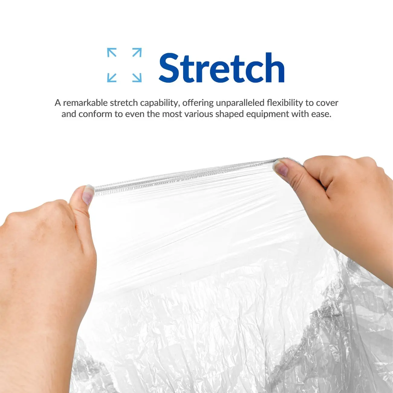 400개 투명 PE 일회용 스파 페디큐어 라이너 48x48x9.5미크론 풋 배스 볼 백 플라스틱 페디큐어 의자 라이너