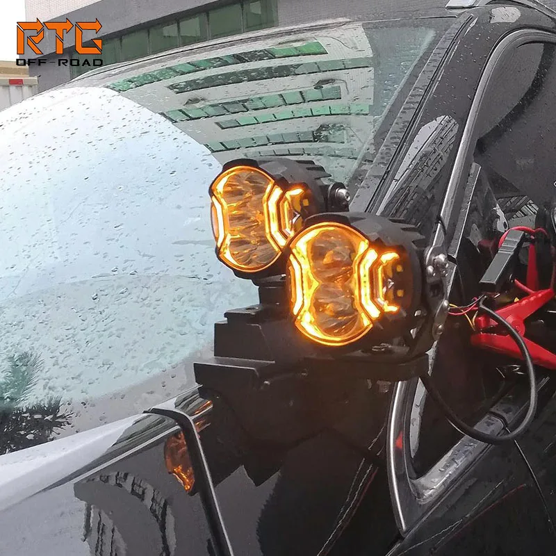 

RTG Support Brackets for Jeep Grand Cherokee Auxiliary Lights Stand Hood Light Stable Light Base Spotlight Holder