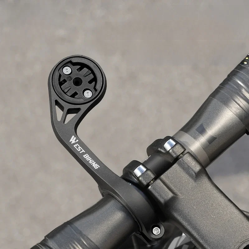 AliExpress West Biking WEST BIKING Bicycle Computer Light Mount Extension Bracket Support Gopro Holder For Garmin/Bryton/Wahoo Computer Bicycle Holder