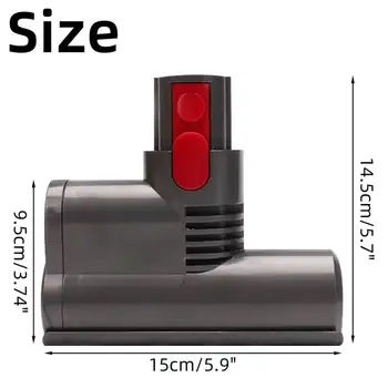 Mini motorizovaná kartáčová hlava pro Dyson V7 V8 V10 V11 V15 Bezdrátový tyčový vysavač Odstraňování roztočů Sací hlava Náhradní díly 8 nejlepší prodej Dyson Cyclone V10 Motorhead - №1