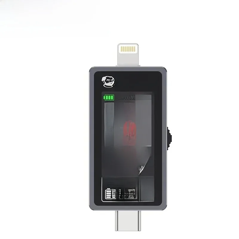 T-824 mécanique Aucun démontage requis Détecteur d'insertion de queue de téléphone portable Affichage numérique Vérification de l'alimentation actuelle Broche indépendante