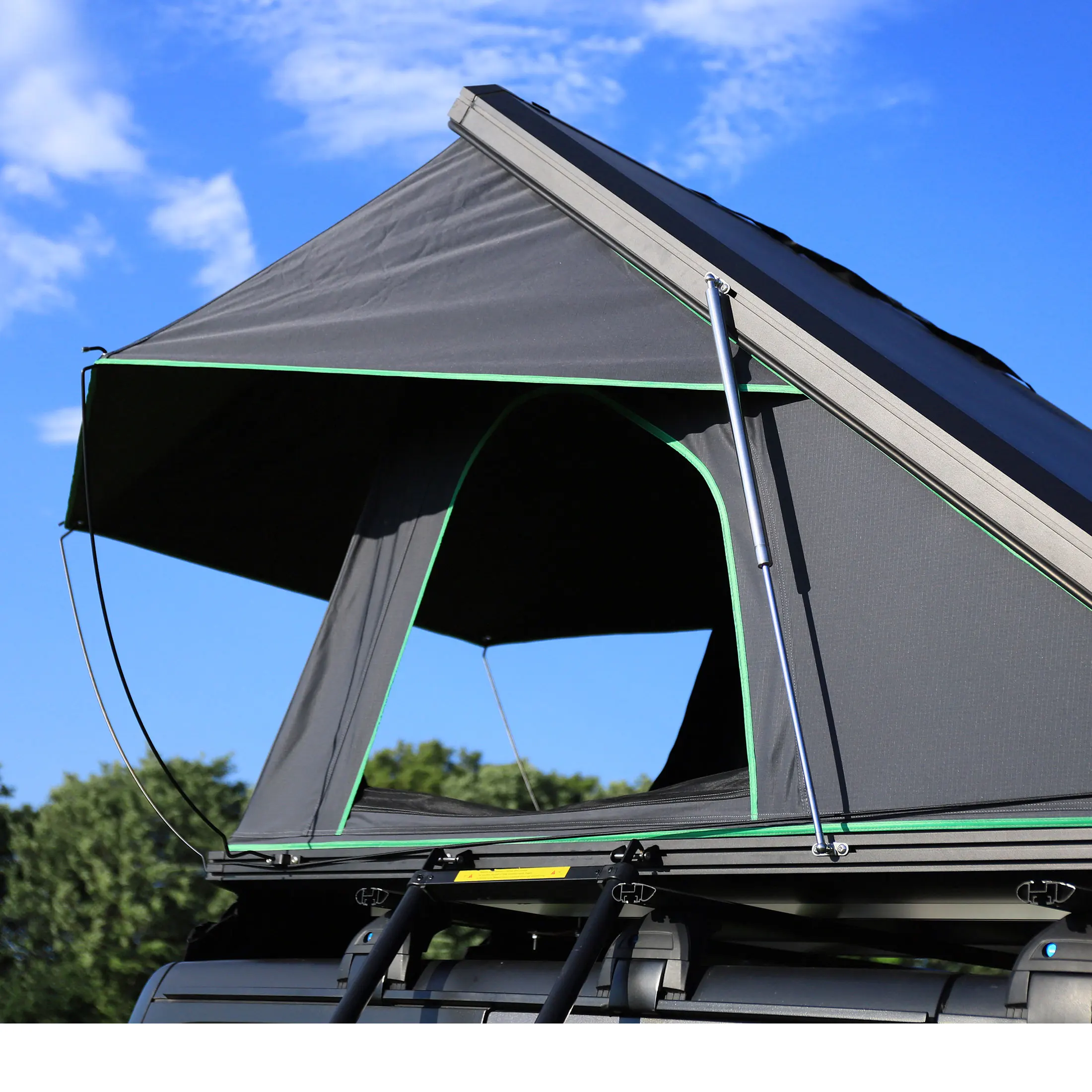 Rooftop Tent Hard Shell Roof Top Tent Hardshell Suitable for Jeep SUV Truck Van，Camping Car Roof Tent for 2-3 Person