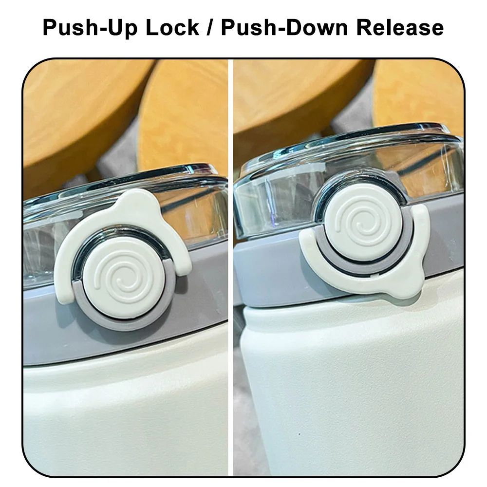 ترمس من الفولاذ المقاوم للصدأ بسعة كبيرة 2 لتر، قارورة مفرغة محمولة معزولة مع مقبض زجاجة حرارية للاستخدام الداخلي والخارجي