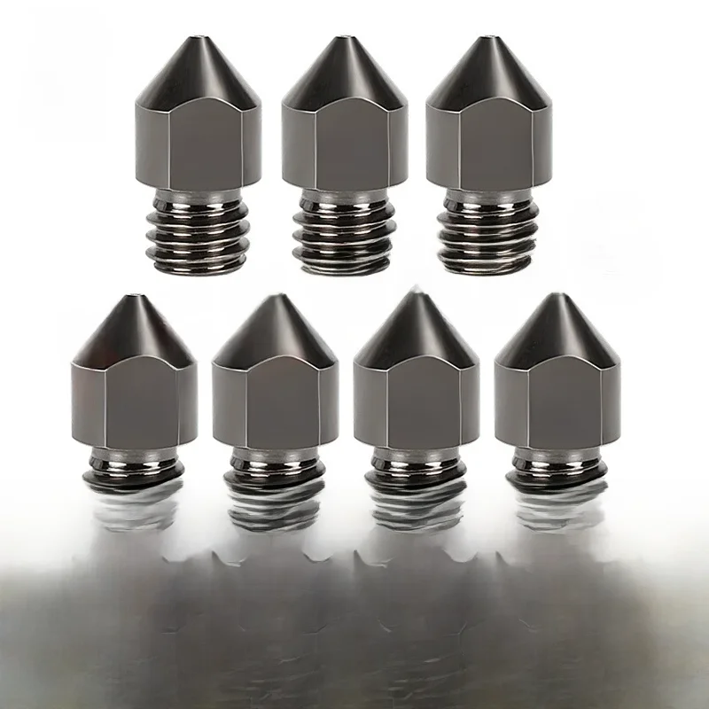 Części drukarki 3D MK8 dysza 0.2mm-1.0mm dla 1.75MM materiały CR10 CR10S Ender-3 głowica wytłaczarki ze stali hartowanej dysza drukarki 3D — zdjęcie produktu 7