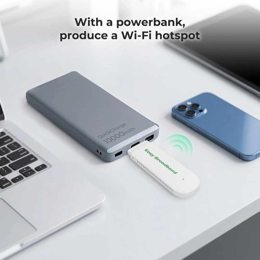 EIOTCLUB 4G LTE USB دونغل WiFi 6 موبايل هوت سبوت الإنترنت عصا محول الشبكة موزع إنترنت واي فاي النطاق العريض مع بطاقة SIM #5