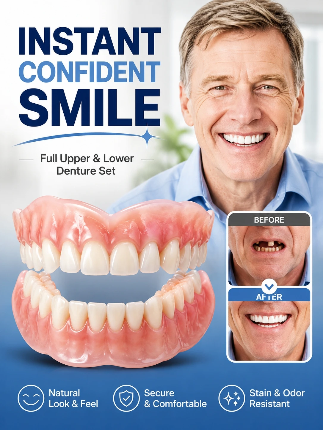 full-set-natural-dentures-upper-lower-fake-teeth-braces-comfort-fit-silicone-smile-veneers-for-men-women-oral-care