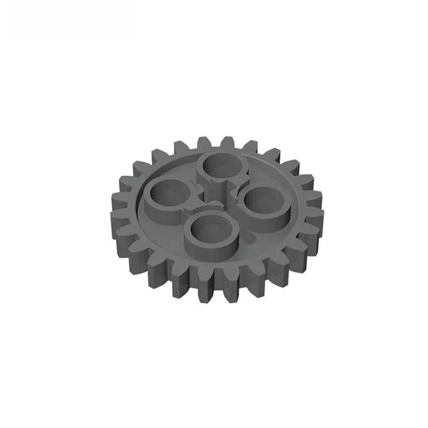 Petit constructeur 3648 MOC, pièces de technologie 24 dents, blocs de construction, plateau d'engrenage, assemblage de particules, jouets pour enfants, 10 pièces