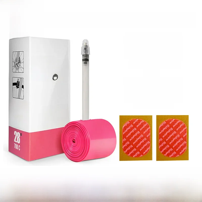 AliExpress rrskit RideNow Ultralight Bike Inner Tube 700 x 18 25 28 32 Road Bicycle TPU Tire 45/65/85mm Length French Valve Super Light Tube