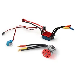 2430 5800KV / 7200KV Brushless Motor & 25A Brushless ESC for 1/10 1/16 1/18 1/24 axial Traxxas Tamiya RC Car Truck