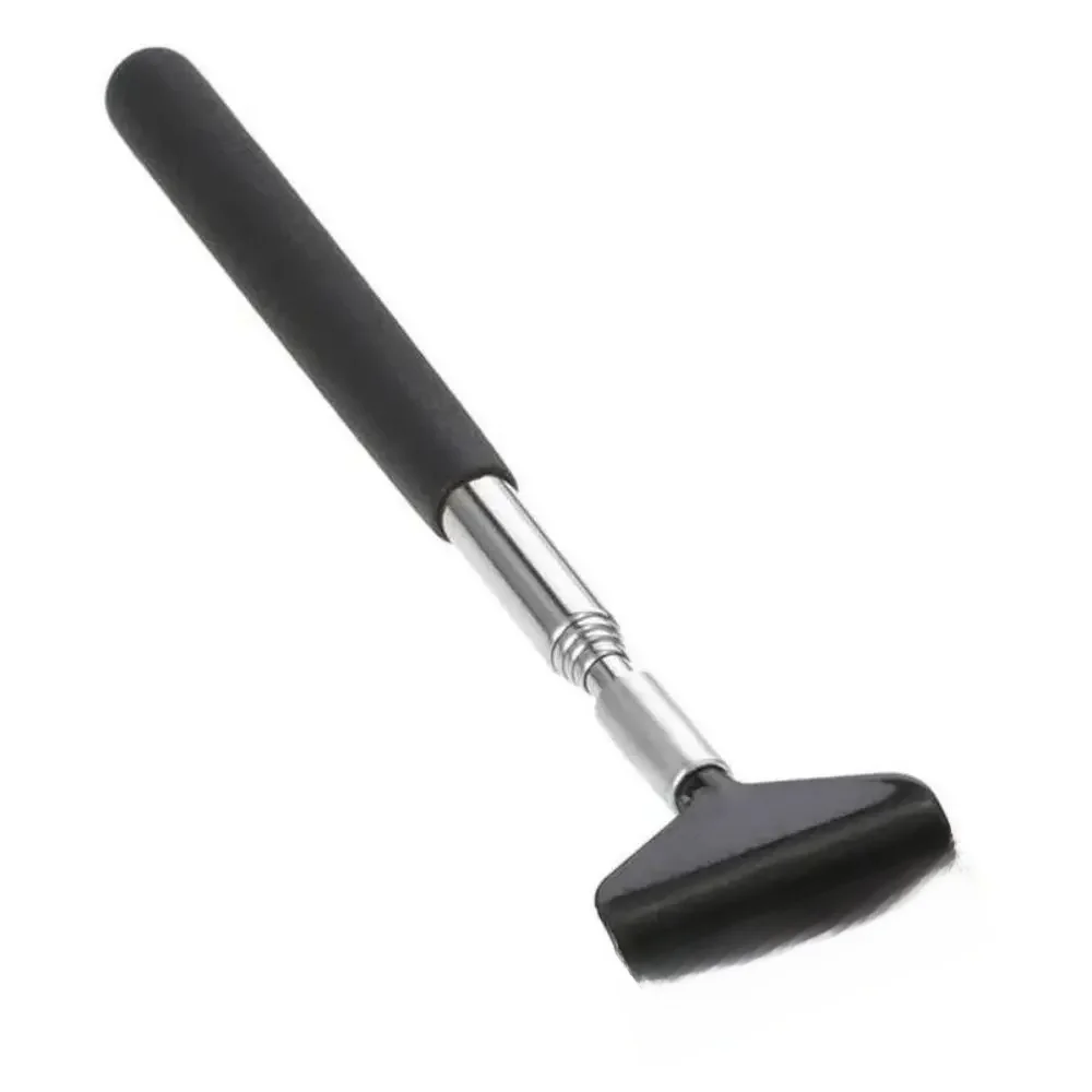 Gratte-dos télescopique, masseur, outil en métal et acier inoxydable avec sac de transport