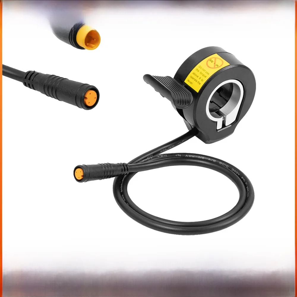 AliExpress NONE Electric Bike Thumb Throttle 130X Waterproof 3 Pin Electric Bicycle Speed Control Accelerator Throttle 24V/36V/48V/60V/72V Parts
