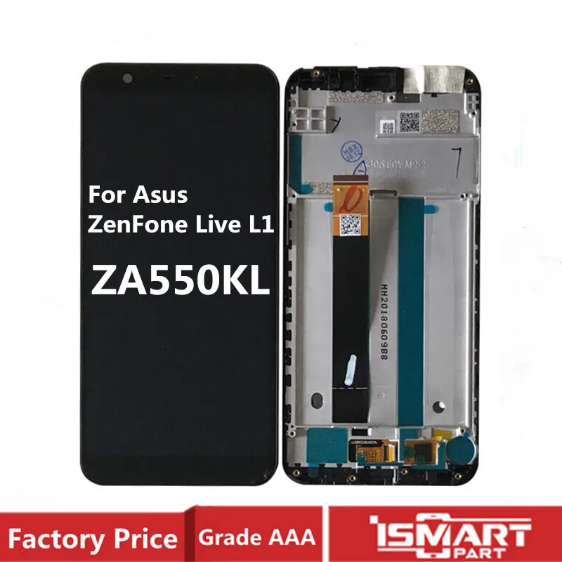 

For Asus ZenFone Live L1 LCD ZA550KL Display Touch Screen Digitizer Assembly X00RD Replacement Parts