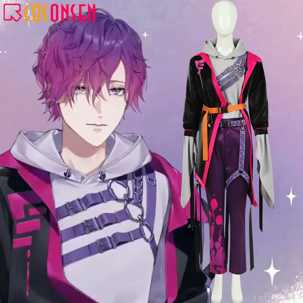 

Vtuber NIJISANJI Uki Violeta Cosplay Costume COSPLAYONSEN Noctyx Violeta Full Outfits Cosplay Costume Custom Made