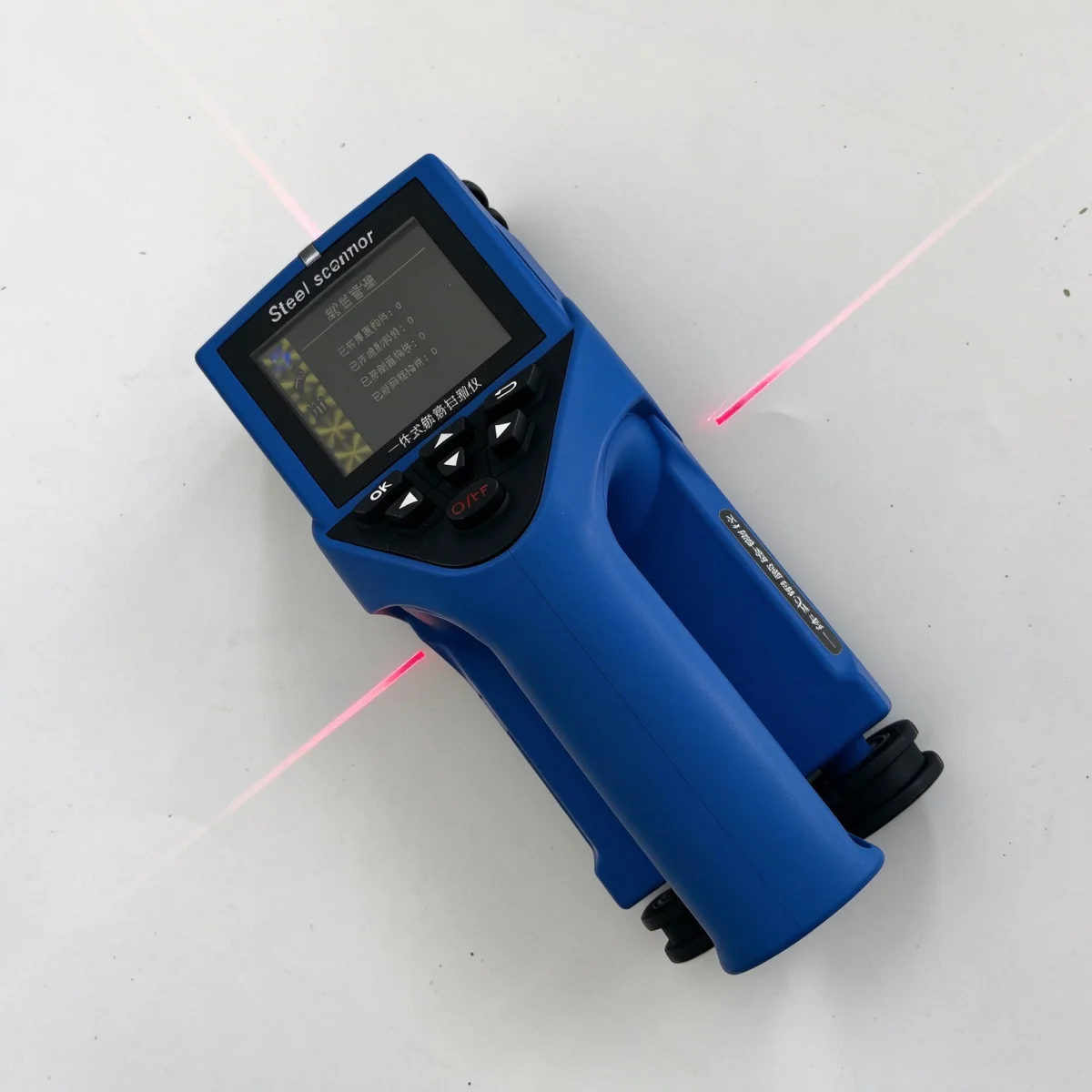 Ba-R71F Concrete Rebar Scanner Portable Rebar Measuring Distance Detector Metals Construction Measuring Tool