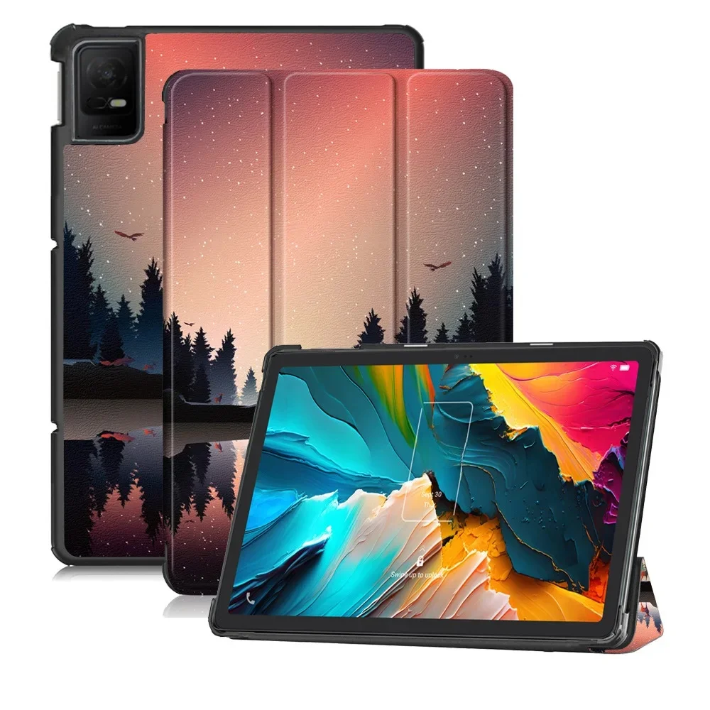 Wąska osłona magnetyczna do Funda TCL Nxtpaper 11 (2023) 9466X 10,95 "Inteligentne etui Składana podstawka Coque z twardą skorupą Automatyczne uśpienie/budzenie — zdjęcie produktu 7