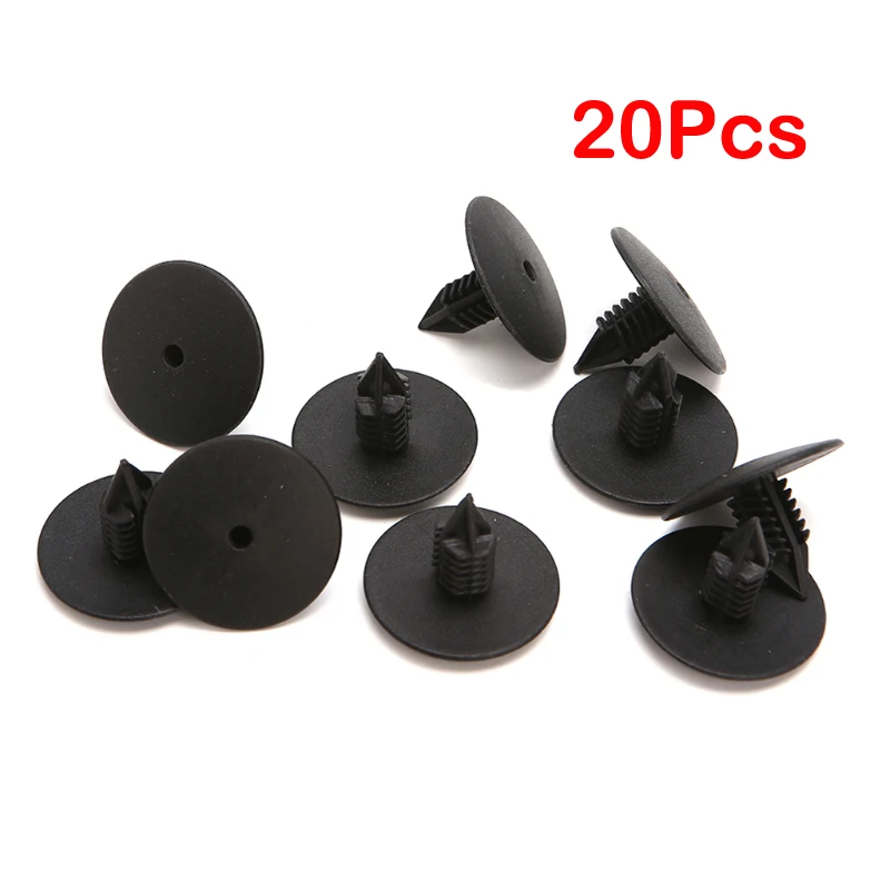 20pcs Plastic clip for Renault Megane Laguna Wheel Arch Lining Splash Guard Trim Spruce Clips Auto Car fender Accessories