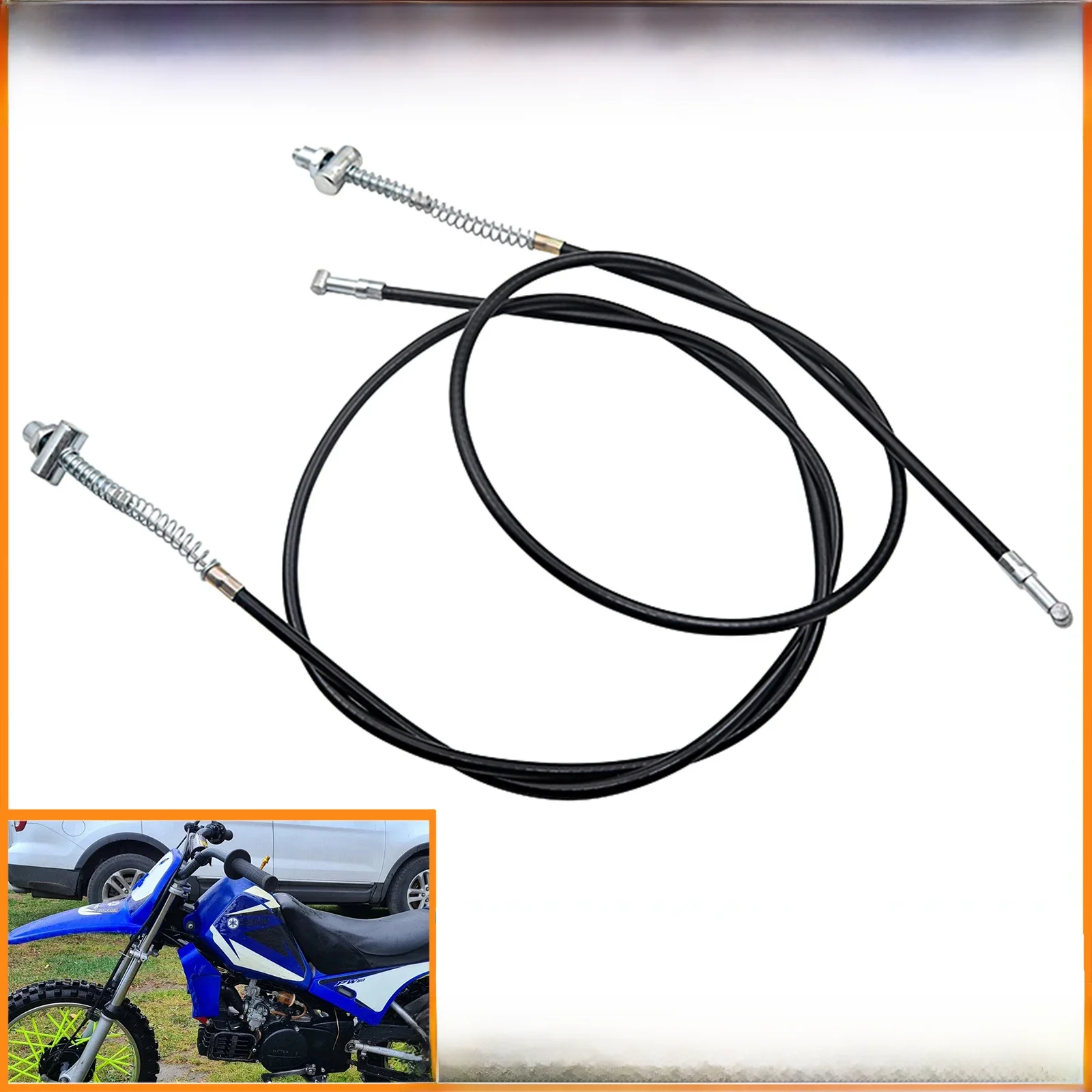 AliExpress Mini Motocross Front Rear Wheel Drum Brake Cable Line For Yamaha Dirt Pit Bike PW50 PW 50 PY50 PY 50 1981-2009