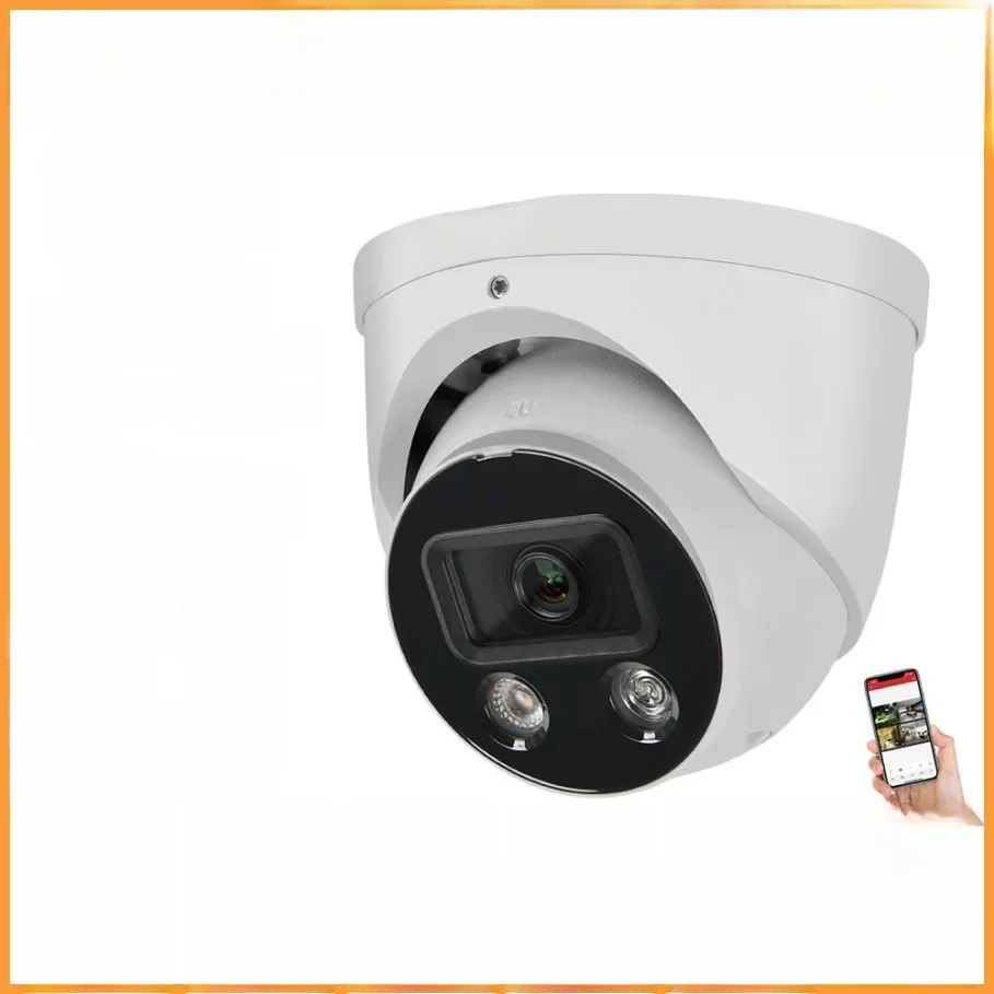 Dahua 8MP Kamera IPC-HDW3849H-AS-PV S5 Serie Smart Dual Light Aktive Abschreckung WizSense Zwei-Wege-Gespräch SD-Kartensteckplatz mit fester Brennweite