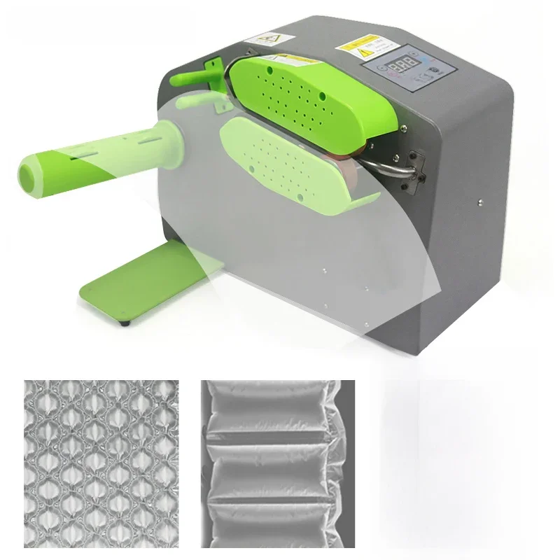 110V/220V Buffer Luchtkussen Machine Luchtkolom Zak Inflator Automatische Vulling Luchtkussen Zak Buffer Luchtkussen Machine - afbeelding 2