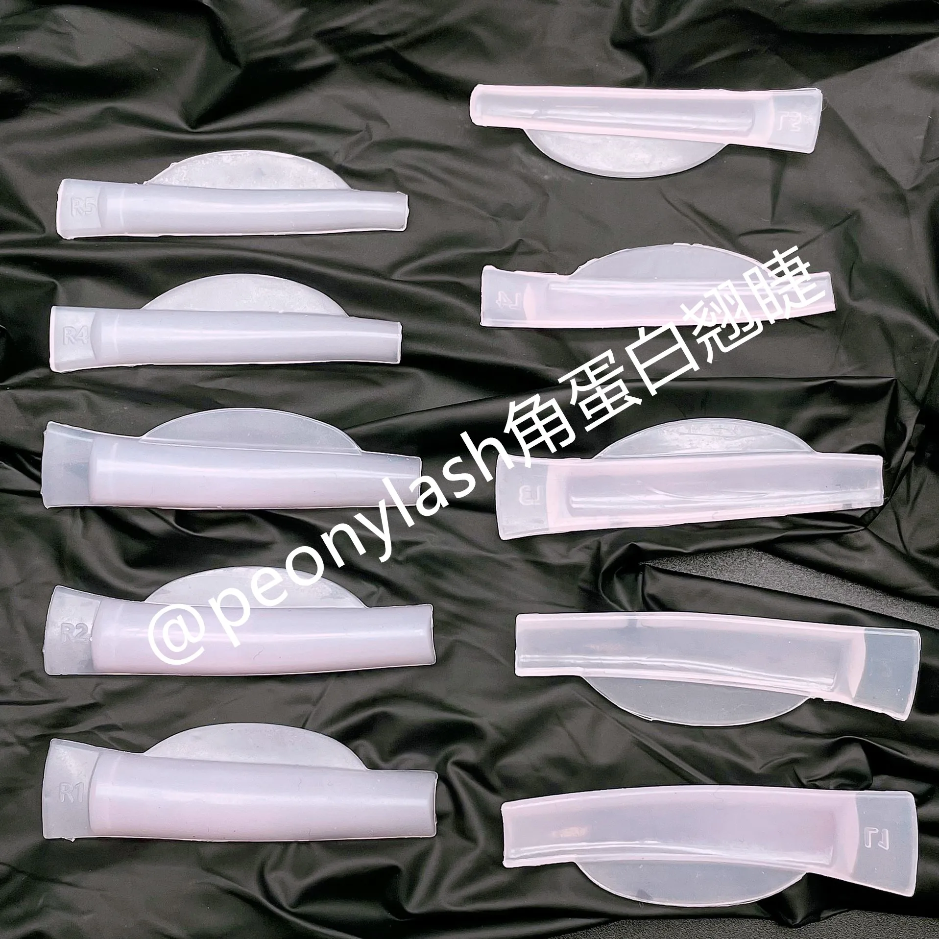 5 paar/doos Geen lijm Lash Lift Shields Candy Wimper Perm Pads